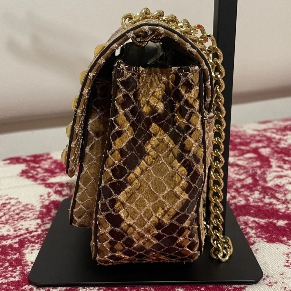 Michael Kors Snake Print Shoulder Bag